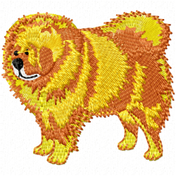 Dogs Embroidery Design 4